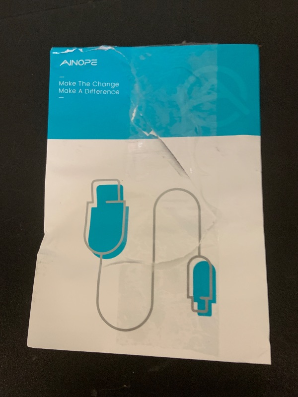 Photo 1 of AINOPE USB C Cable 0.5ft, 3.1A Type C Charger Fast Charging Cable Right Angle, Durable Nylon Braided USB C Charging Cable Compatible with Galaxy S10 S9 Plus S21, Note 10 9 LG, Type C Charger Cable