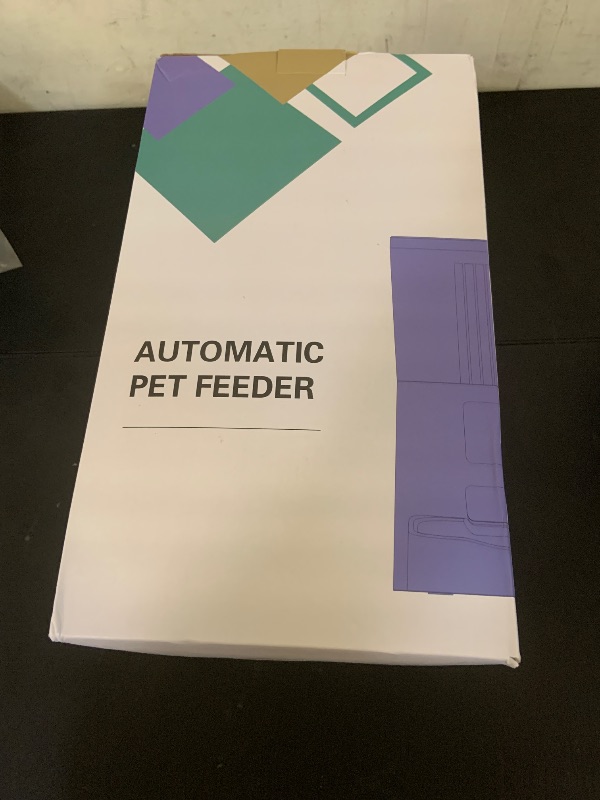 Photo 1 of Automatic Cat Feeders with Camera: HD Video Pet Feeder with Voice Recorder& Motion Detection- 2.4G WiFi Smart App Control Auto Feeder