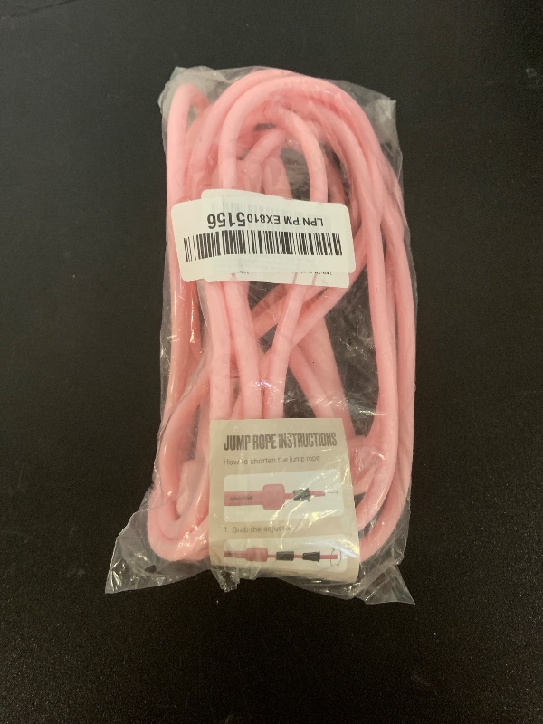 Photo 1 of Adjustable Jump Rope for Fitness and Exercise – Skipping Rope for Cardio, Boxing, and Weight Loss – Speed Rope perfect for Men & Women