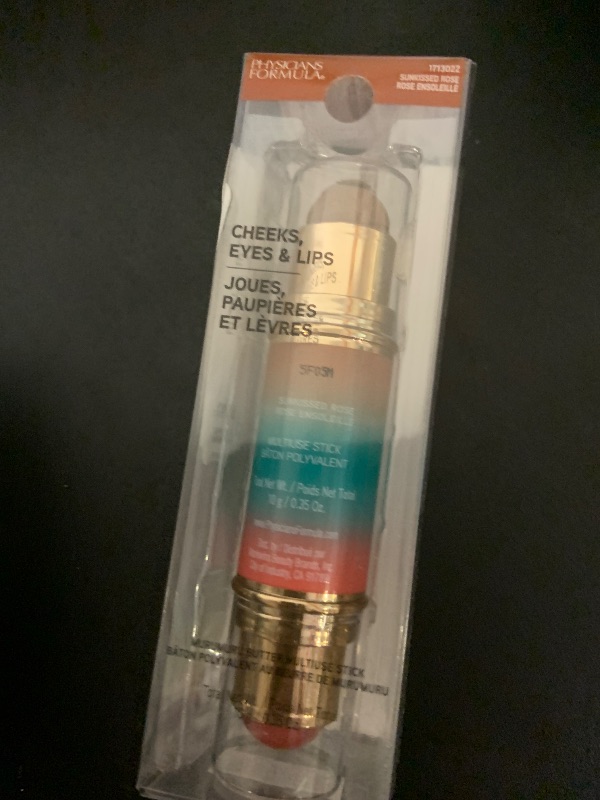 Photo 1 of Physicians Formula Butter Glow & Go Multiuse Stick, Ultra-Creamy Radiant Finish Formula with Murumuru Butter, Vegan & Cruelty-Free- Sunkissed Rose