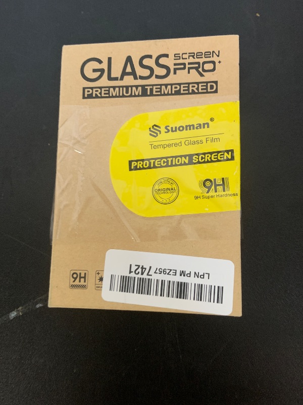 Photo 1 of Suoman 4-Pack Screen Protector for Samsung Galaxy Watch 7/6/5/4 40mm, Tempered Glass Protectors Perfectly Fit for Galaxy 40 mm Smartwatches