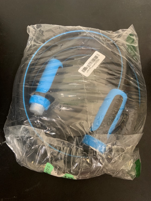 Photo 1 of Fevone 12 ft Garden Hose, Lightweight and Flexible, Heavy Duty Water Hose, Hybrid Polymer, Kink Resistance, 3/4" GHT Aluminum Fittings, 5/8" ID, Burst 600 PSI, Drinking Water Safe