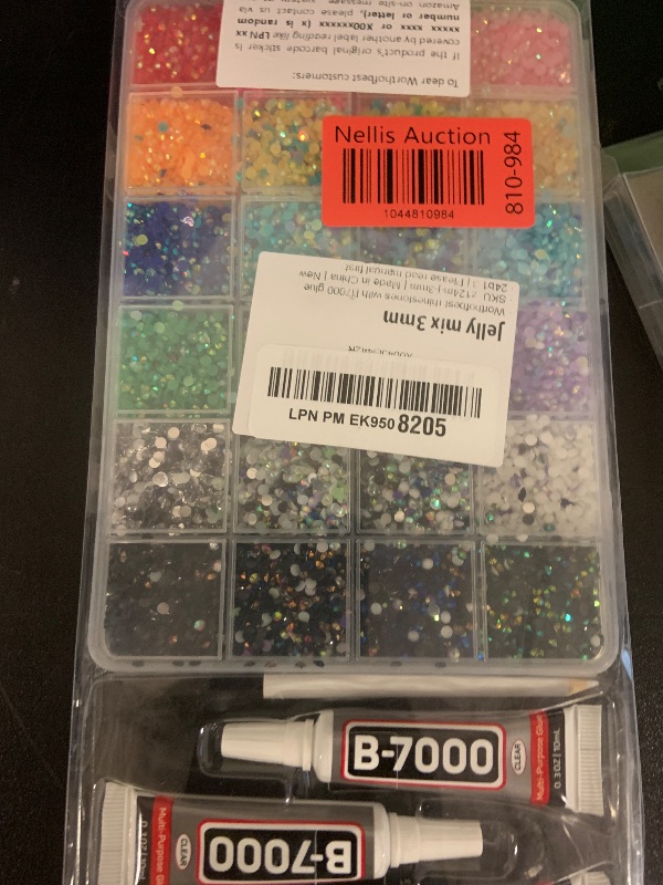 Photo 1 of 30000Pcs Resin Jelly Rhinestones for Crafting Bedazzling, Multicolor 3mm Flatback Gems for Crafts Clothing Clothes Tumblers Shoes Nails, Flat Back Mixed Color Bulk Bedazzler Kit Jewels with b7000 Glue