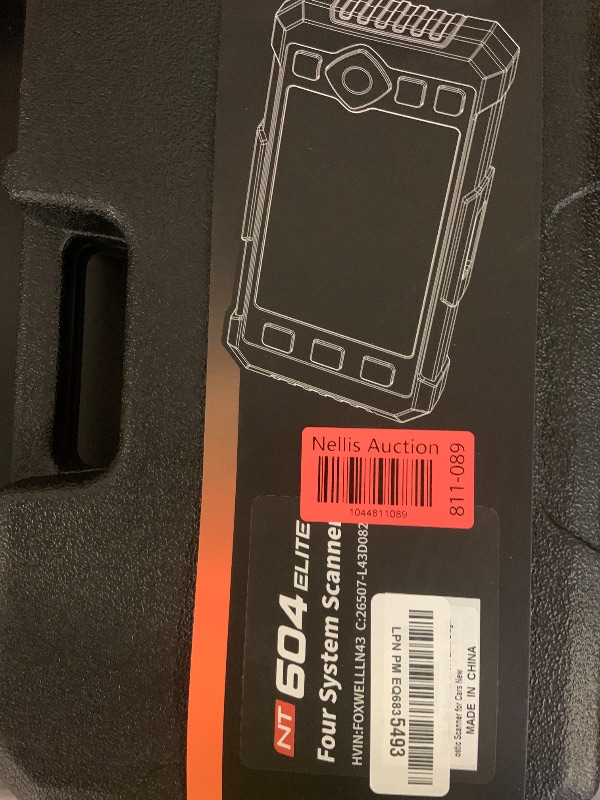 Photo 1 of FOXWELL Car Scanner NT604 Elite OBD2 Scanner ABS SRS Transmission, Check Engine Code Reader for Cars and Trucks, Diagnostic Scan Tool with SRS Airbag, Automotive Diagnostic Tool with Live Data