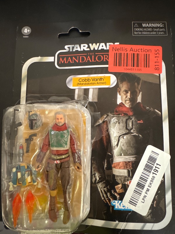 Photo 1 of STAR WARS The Vintage Collection Cobb Vanth (Mandalorian Armor), Deluxe The Mandalorian 3.75 Inch Collectible Action Figure