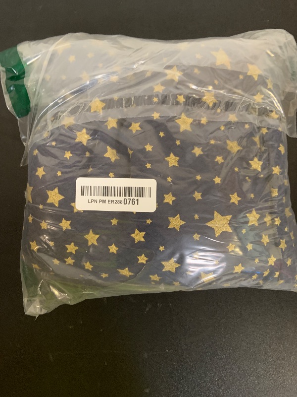 Photo 1 of Hudson Baby Unisex Baby Premium Quilted Sleeveless Sleeping Bag and Wearable Blanket, Metallic Stars, 18-24 Months