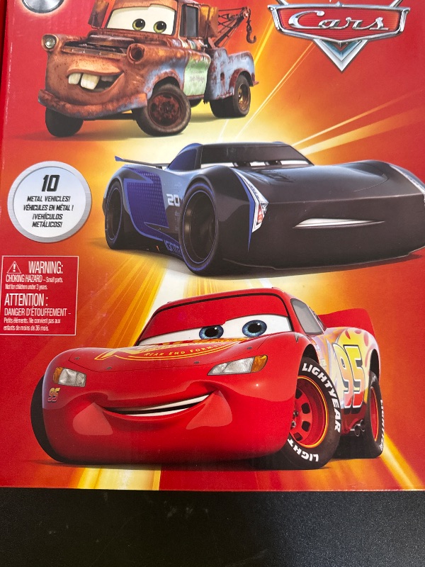 Photo 1 of Mattel Disney and Pixar Cars Set of 10 Die-Cast Mini Racers Vehicles, Collectible Set of 1:55 Scale Toy Cars Inspired by Movies