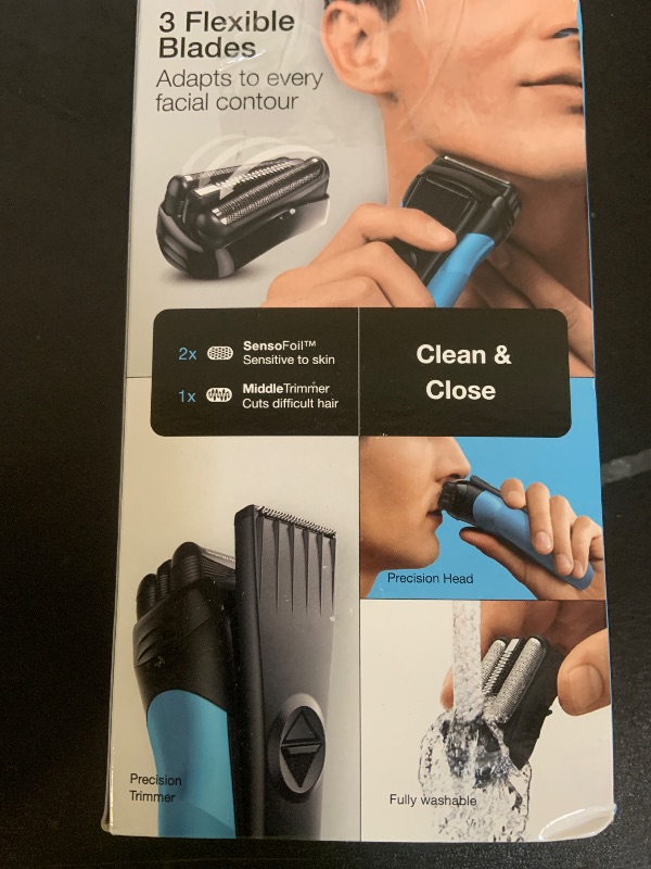 Photo 1 of Braun Electric Razor for Men, Series 3 310s Electric Foil Shaver, Rechargeable, Wet & Dry