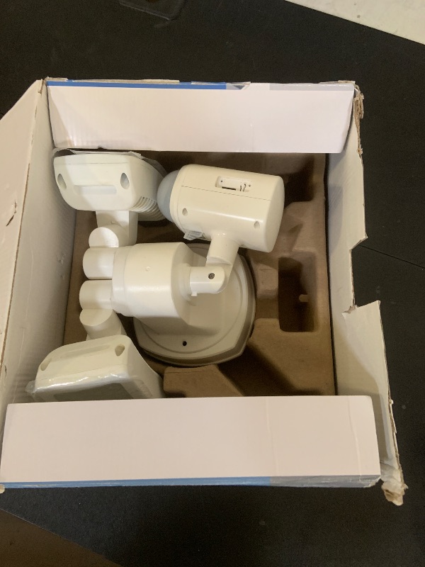 Photo 1 of Feit Electric SEC5000/CAM/WIFI Outdoor LED Smart Security Camera with Motion Sensor, 2-Way Audio, 5000 Lumens Floodlight, Works with Alexa and Google Asst, Alarm, Hardwired, Updated Version of SEC3000