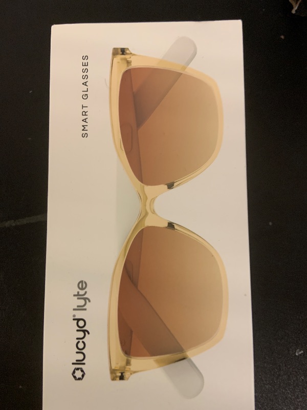 Photo 1 of Lucyd Lyte (2025 Version) Smart Glasses for Women Bluetooth Smart Eyewear with UV400 Polarized Lenses, Open Ear Speakers & Microphone Millennia (Standard)