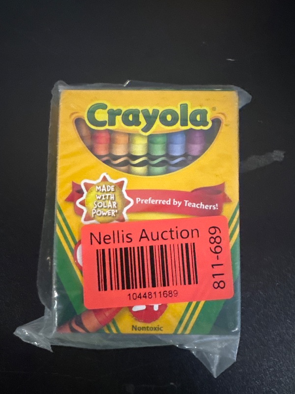 Photo 1 of Crayola 24 Count Box of Crayons Non-Toxic Color Coloring School Supplies (2 Packs)