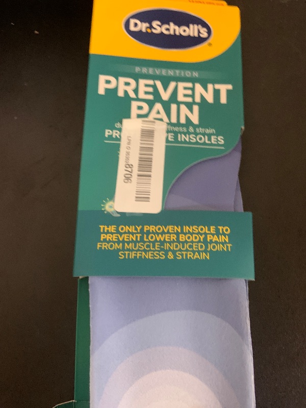 Photo 1 of Dr. Scholl’s Prevent Pain Insoles for Women, Size 6-10, 1 Pair: The Only Proven Insole to Prevent Lower Body Pain - Arch Support Shoe Inserts for Women, Protect Against Lower Back, Knee and Foot Pain