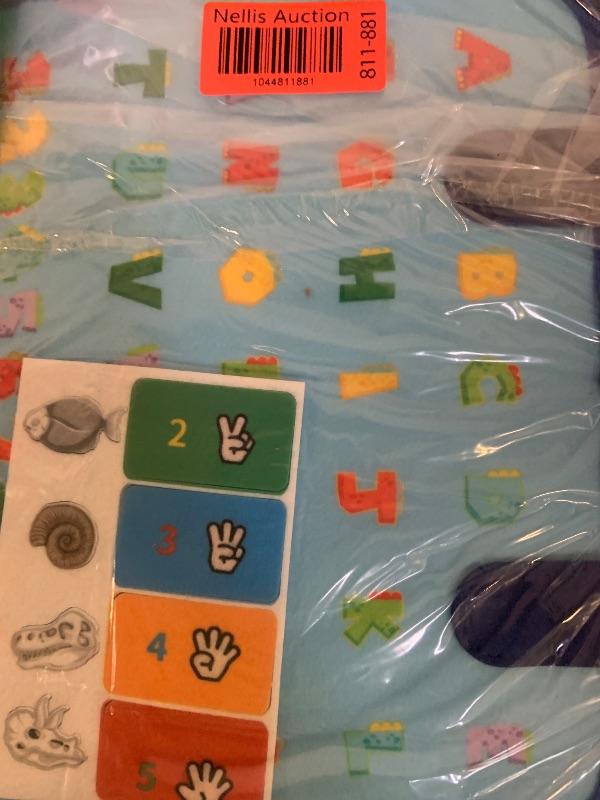 Photo 1 of Busy Board Dinosaur Jungle - Montessori Toys for 3 4 5 Year Old, Learning Busy Book for Toddlers, Autism Sensory Board Fine Motor Skills Activity, Travel Toys for Airplane Car Road Trip