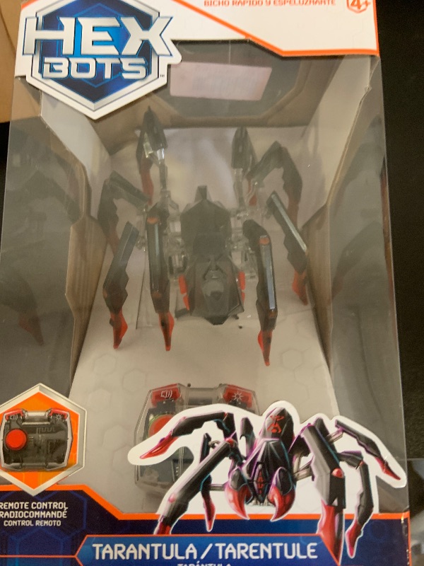 Photo 1 of HEX BOTS Remote Control Tarantula, Rechargeable Robot Spider Toys for Kids, Adjustable Robotic Tarantula Spider, Robot Toys for Boys & Girls Ages 6 & Up