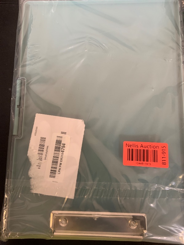 Photo 1 of Clipboard with Storage,Heavy Duty Clip Boards 8.5x11 with 2 Storage Case,Clear Visible Top Panel Storage Clipboards,Side Open Clip Boards,Nursing Clipboard Folder Case for Office Supplies-Dark Green