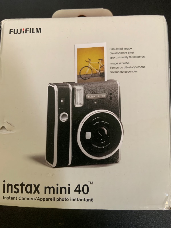 Photo 1 of Fujifilm Instax Mini 40 Instant Camera