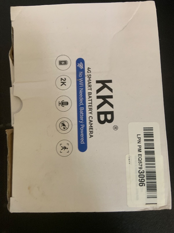 Photo 1 of KKB 4G LTE Cellular Security Camera with Solar Panel & SIM Card, 2K No WiFi Security Cameras, Wireless Outdoor Battery Camera, PIR & Color Night Vision, 2 Audio, Free Data Trial, Support SD Card