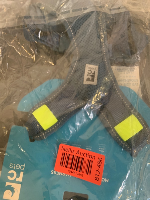 Photo 1 of RC Pets Moto Control Pet Harness | Sturdy, Breathable & Multi-Use Harness for Dogs & Cats | Arctic Blue/Tennis, Small
