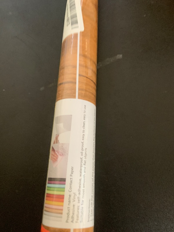 Photo 1 of COSNIGHT Wood Grain Contact Paper Peel and Stick Wallpaper Self Adhesive Wall Paper for Countertop Drawer Shelf Liner Cabinet Easy to Clean 15.7In x 118In