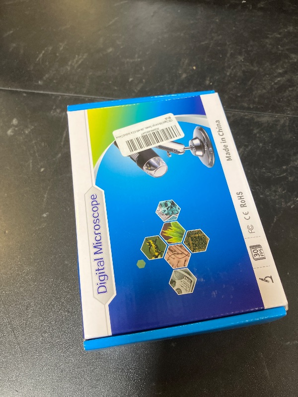 Photo 1 of USB Digital Microscope Camera 50X to 1600X LED Microscope HD Handheld Microscopes with Bracket Portable Microscopes Compatible with iOS & Android Devices