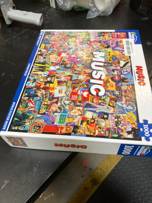 Photo 1 of White Mountain Puzzles Music - 1000 Piece Jigsaw Puzzle