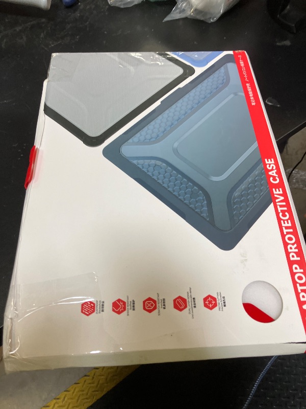 Photo 1 of SEYMAC stock Case for MacBook Pro 16 inch 2024-2021 A3403 A3186 A2991 A2780 A2485, Shock-Absorbing Protection with Folding Stand &Mouse Pad/Bag Case for MacBook Pro 16'' M4/M3/M2/M1 (Black)