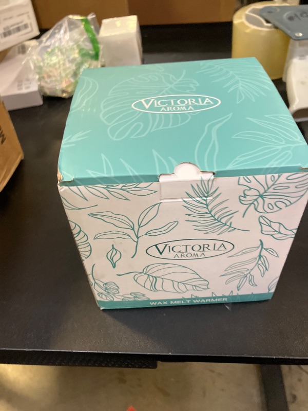Photo 1 of VICTORIA AROMA Wax Melt Warmer with Timer - Electric Wax Burner with Silicone Liner Candle Wax Warmer for Scented Wax, Fragrance Wax Melter for Home, Office, Bedroom Decor, and Gifts
