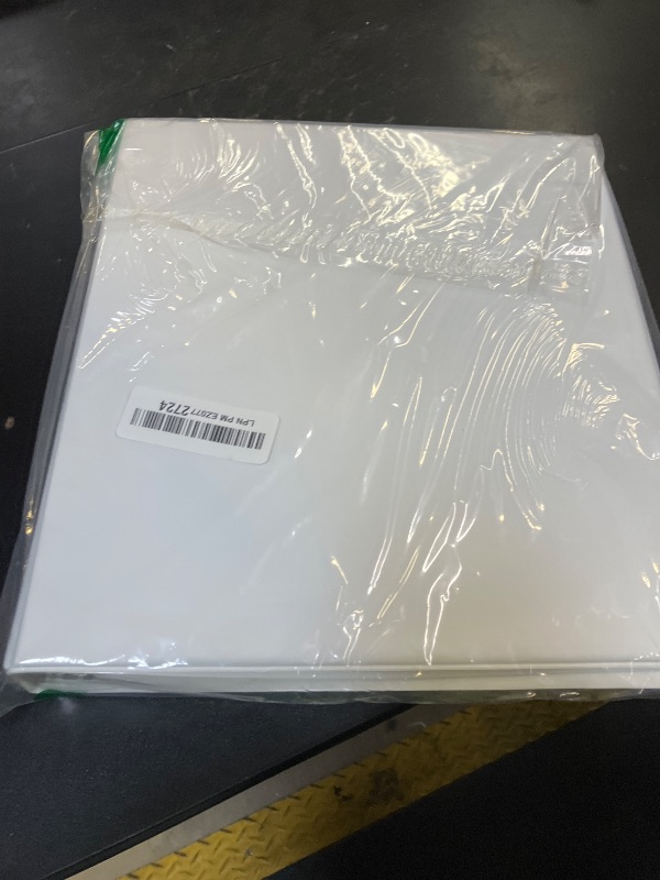 Photo 1 of Easel Ring Binders - Flip Over The top Style Platform Construction. (White, 11" X 8 1/2" Sheet Size Bound on 11" Side)
