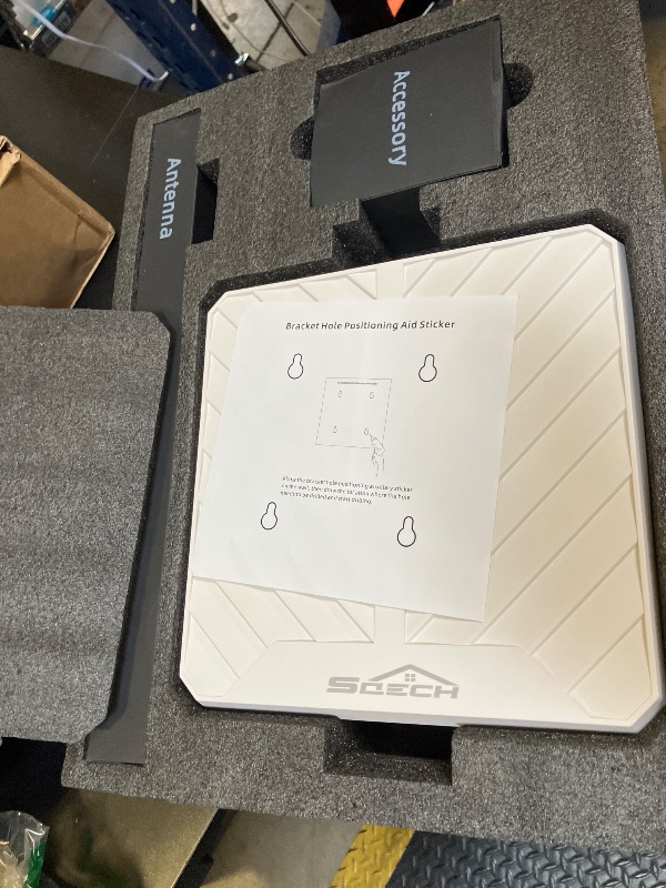 Photo 1 of Outdoor WiFi Extender,SQECH AX3000 Dual-Band Wireless Access Point,Long Range Outdoor WiFi Extender with 5x8dBi Antennas/48V PoE Adapter/IP67 Waterproof,Up to 256 Devices for Farm,Yard,Campsite