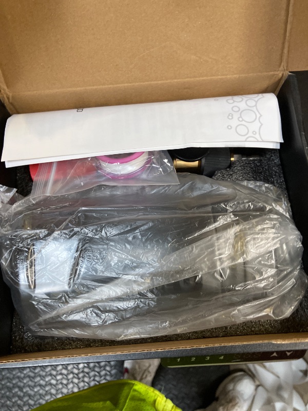 Photo 1 of Raincovo Foam Cannon Wide Mouth for Pressure Washer, Thick Snow Foam Lance for Car Wash, Adjustable Soap Cannon with 1/4 Inch Quick Connector, Additional 1.1mm Orifice Nozzle