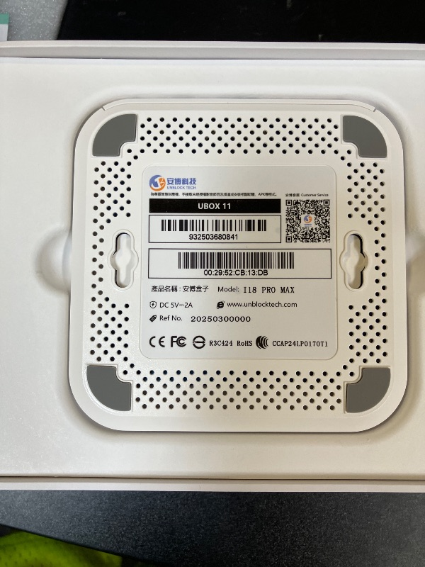 Photo 1 of 2024 UB11 CPU:H618 Gen11 Flash 64GB + 4GB RAM DDR3