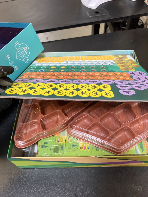 Photo 1 of Bear Mountain Camping Adventure Board Game | Family Game for Young Camping Fans and Adults | Easy to Learn | Ages 10+ | for 1-4 Players | Perfect for Outdoor Enthusiasts