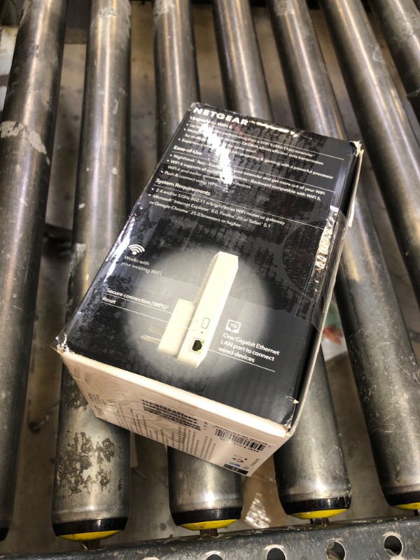 Photo 1 of NETGEAR WiFi 6 Mesh Range Extender (EAX15) - Add up to 1,500 sq. ft. and 20+ Devices with AX1800 Dual-Band Wireless Signal Booster & Repeater (up to 1.8Gbps Speed), WPA3 Security, Smart Roaming