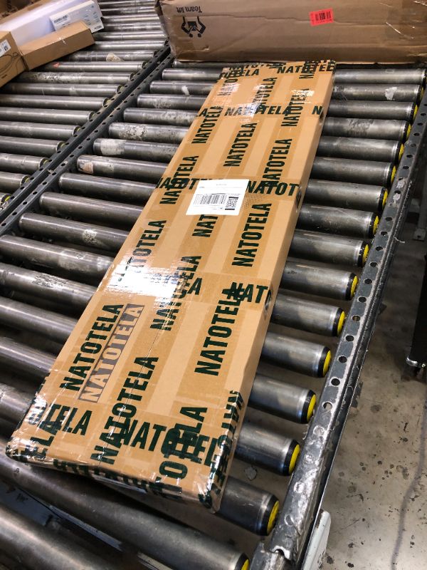 Photo 1 of Natotela 1 pc 39.4x10.6in Fiberglass Drain Grate,East-to-Cutting Molded Grating,High Strength Outdoor Trench Cover,Corrosion Resistance FRP Non-Slip Industrial Staircase Cover,Stair treads,Roof Tread