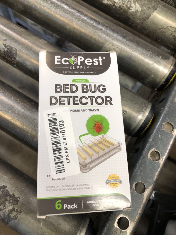 Photo 1 of Bed Bug Detector – 6 Pack | Early Detection Bed Bug Trap, Monitor, and Detector for Home and Travel | Indoor Pest Control Traps for Bed Bugs