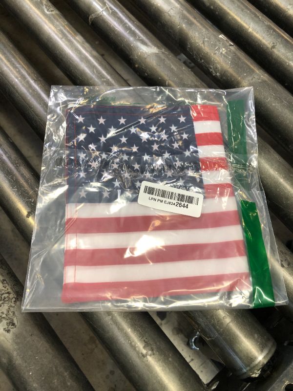 Photo 1 of AES 8x12 US USA American 2 Ply Boat Flag Knitted Nylon Boat Flag with Sleeve 8"x12" Banner