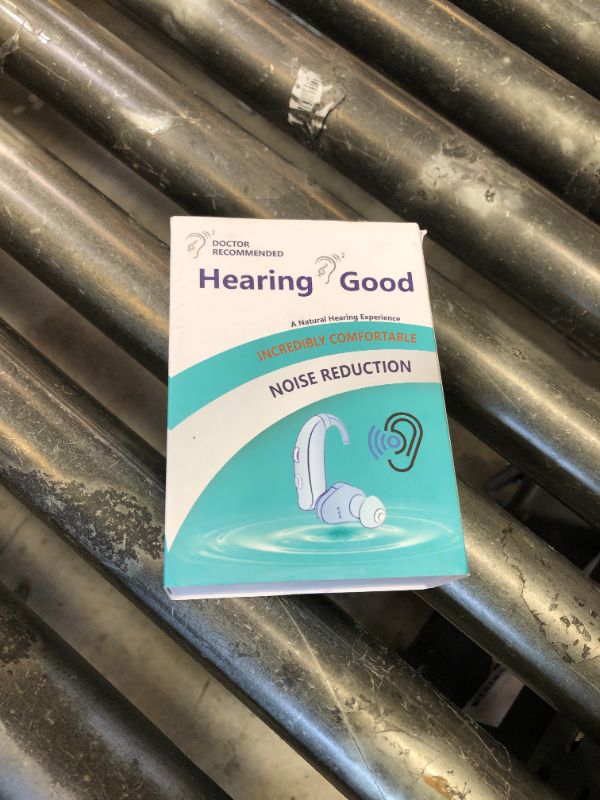 Photo 1 of Rechargeable Hearing Aids for Seniors with Hearing Loss,Digital Hearing aid with Smart Noise Reduction chip,Clear Sound Quality and Comfortable Wearing,Battery level display,Super-Mini, Auto-On/Off
