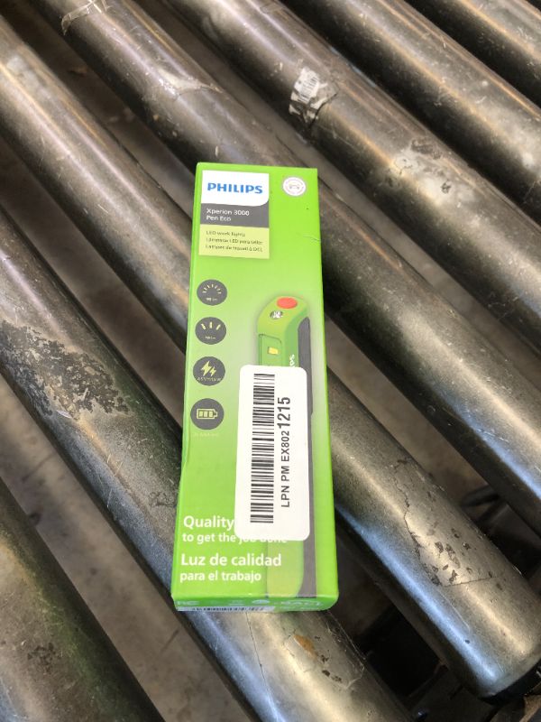 Photo 1 of Philips Xperion 3000 Pen eco, 90 Lumen Professional Penlight with Pocket Clip for Mechanics, Construction, Camping, Outdoor Use