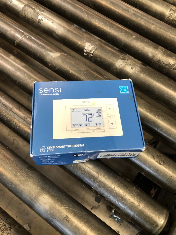 Photo 1 of Sensi Smart Thermostat, 100 Years Of Expertise, Wi-Fi, Data Privacy, Programmable, Easy DIY Install, Works With Alexa, Energy Star Certified, Mobile App, ST55