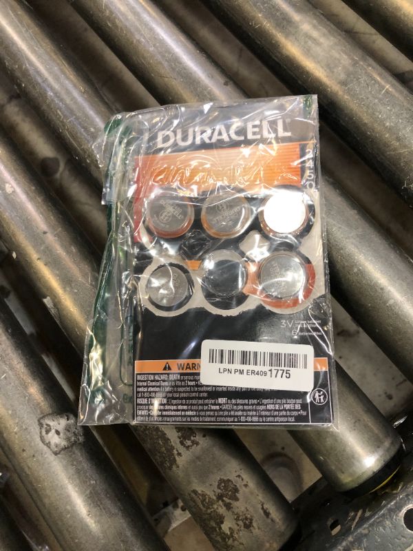 Photo 1 of Duracell CR2450 Lithium Battery, 6 Count (Pack of 1), Coin Battery for Key Fob, Car Remote, Watch, and Other Devices, CR2450 Lithium 3 Volt (3V) Cell