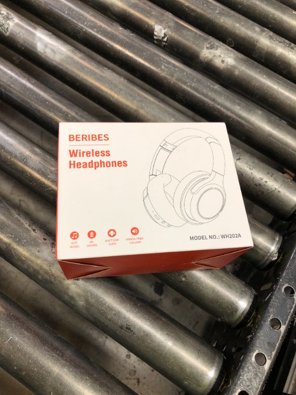 Photo 1 of BERIBES Bluetooth Headphones Over Ear, 65H Playtime and 6 EQ Music Modes Wireless Headphones with Microphone, HiFi Stereo Foldable Lightweight Headsets, Deep Bass for Home Office Cellphone PC Ect.