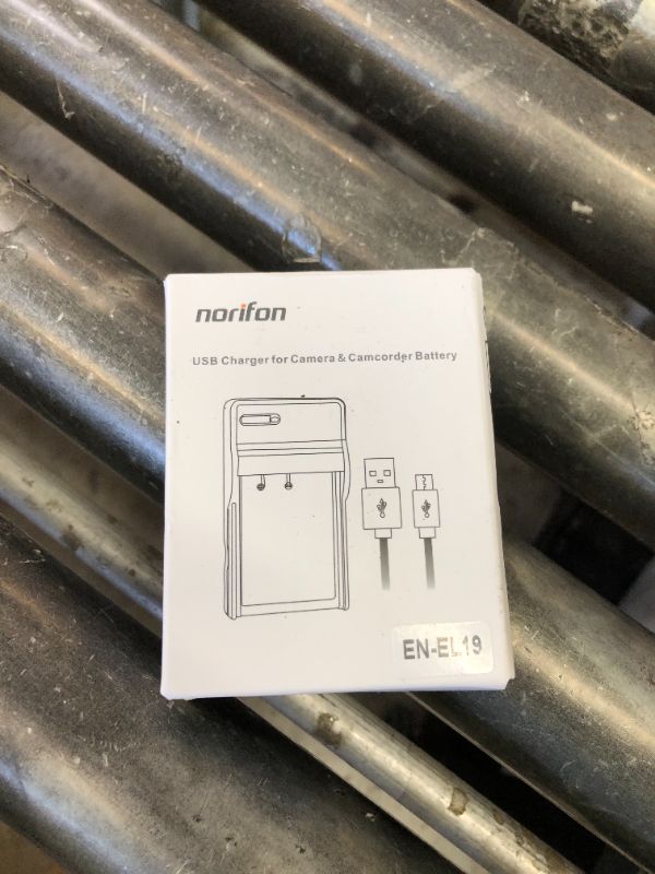 Photo 1 of EN-EL19 USB Charger for Nikon Coolpix S33, S7000, S6900, S2800, S100, S3100, S4100, S4300, S5200, S6500 Camera and More