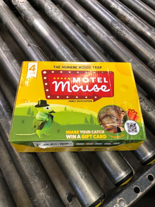 Photo 1 of Motel Mouse Humane Mouse Traps No Kill Live Catch and Release 4 Pack - Reusable, Easy to Use & Clean, No Touch Release, Sensitive Includes Cleaning Brush, Instruction Manual & Video - Mousetrap Indoor