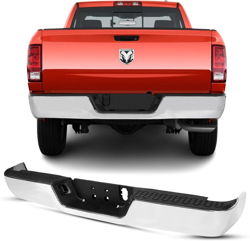 Photo 1 of KYX Rear Bumper Compatible for 2009-2018 Dodge Ram 1500/Ram 2500 3500/2019-2023 Ram 1500 Classic