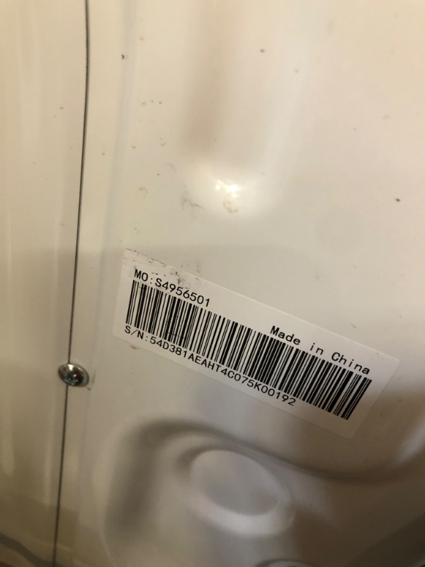 Photo 1 of COMFEE’ 24" Washer and Dryer Combo 2.7 cu.ft 26lbs Washing Machine Steam Care, Overnight Dry, No Shaking Front Load Full-Automatic Machine, Dorm White