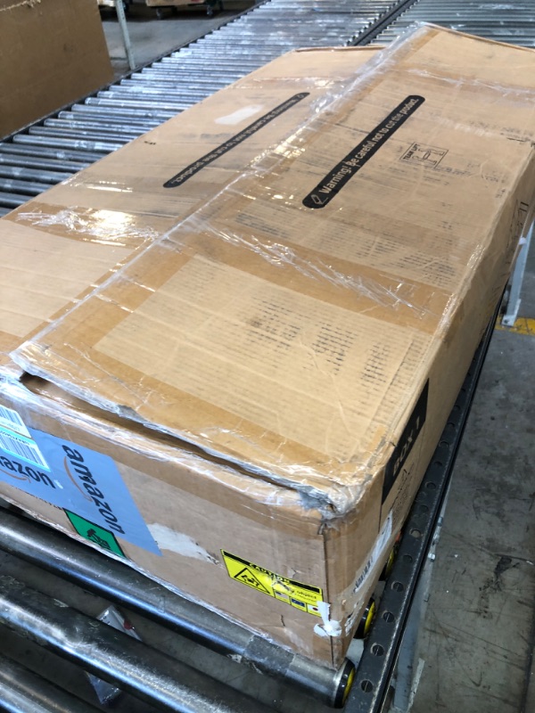 Photo 1 of BOX 1 ONLY*****MISSING 2 of @***Marsail Sofa Bed, 3-in-1 Convertible Sleeper Sofa, Futon Couch with USB Charging, Side Pockets & Adjustable Backrest, Pull Out Couch for Living Room, Apartment, Loveseat, Velvet Fabric, Grey