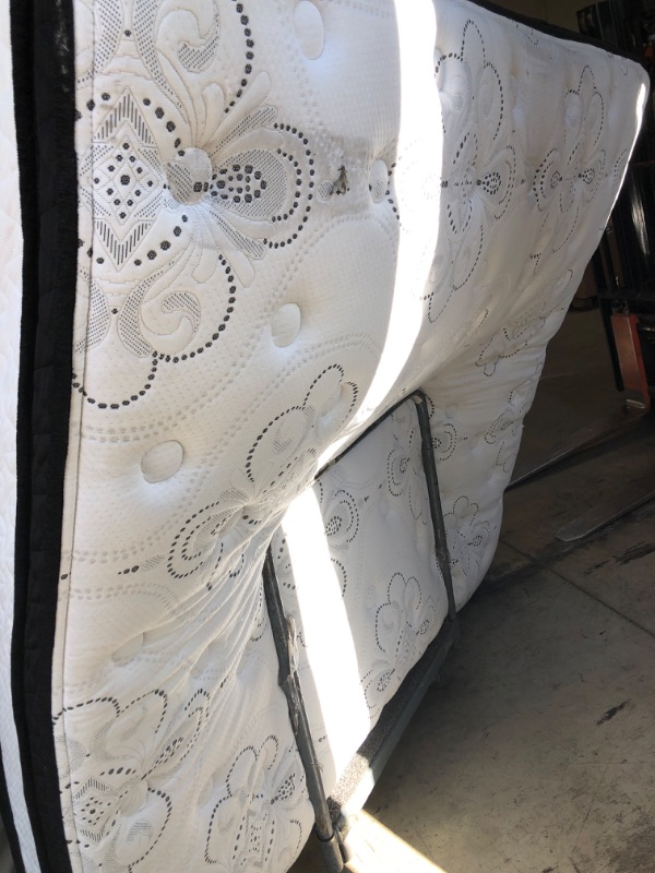 Photo 1 of Signature Design by Ashley King Size Chime 12 Inch Medium Firm Hybrid Mattress with Cooling Gel Memory Foam for Pressure Relief, Fiberglass Free, Mattress In A Box
