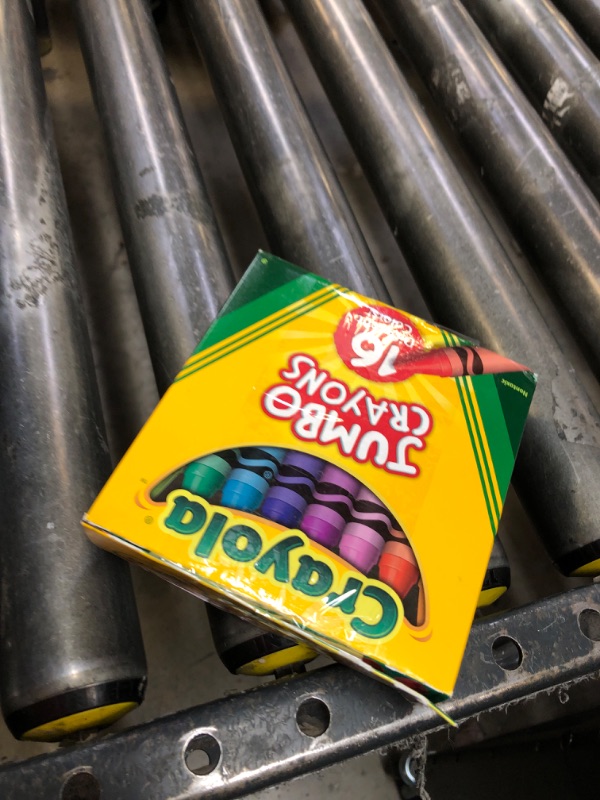 Photo 1 of Crayola Jumbo Crayons, Assorted Colors, Great Toddler Crayons, 16 Count