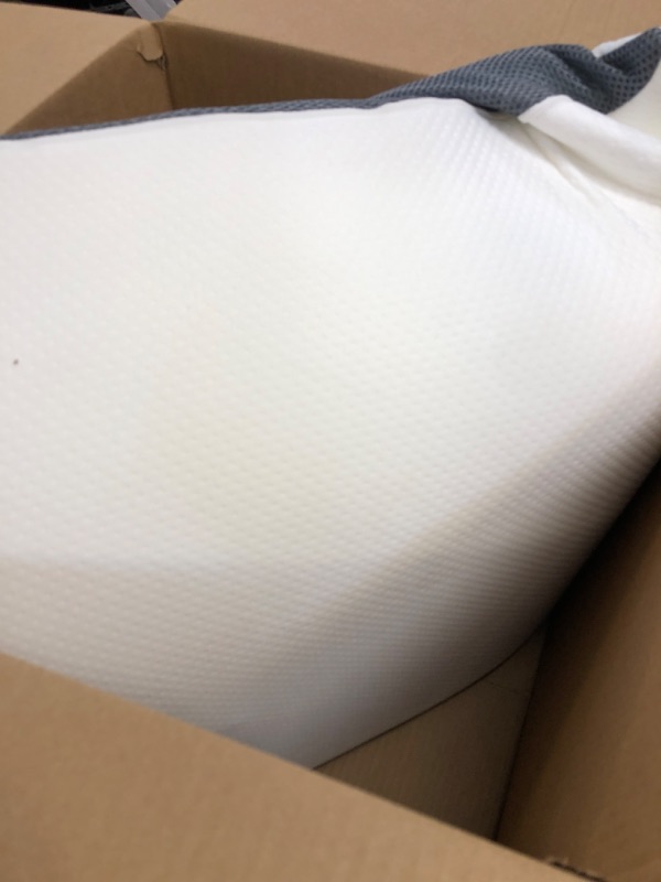 Photo 1 of Touchutopia Bed Wedge Pillow for Sleeping, 10" 24" 24" Triangle Pillow Wedge, Cooling Memory Foam Top, Elevated Support Wedge Pillow - Removable Washable Cover