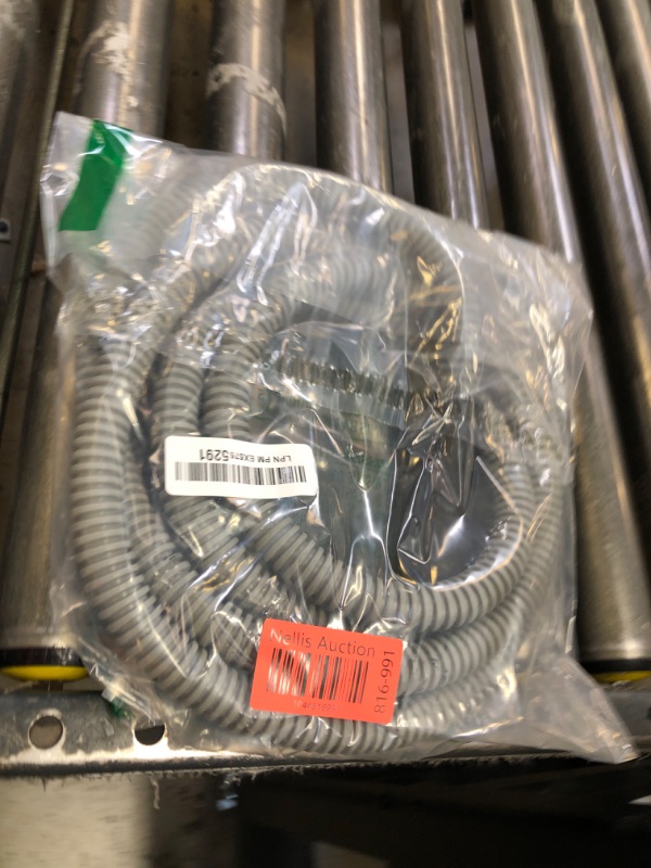 Photo 1 of MyLifeUNIT Universal Dishwasher Drain Hose, 10 Ft Dishwasher Discharge Hose Extension, Corrugated and Flexible Dishwasher Hose Drain Replacement with 2 Clamps, Fits 11/16",1" and 1-1/8"